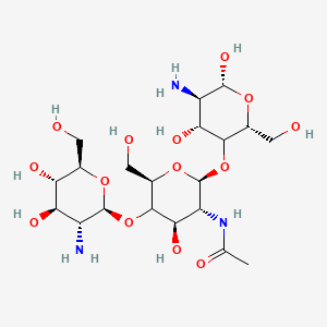 Chemical structure of Carboxymethyl chitosan