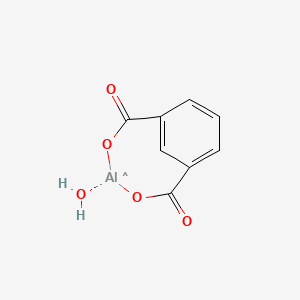 Chemical structure of CAU-10(Al)