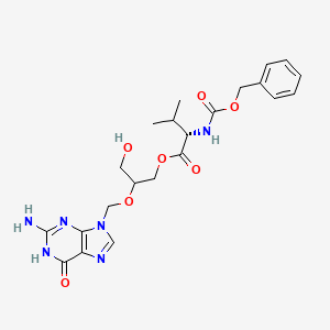 Chemical structure of Cbz-Vaganciclovir