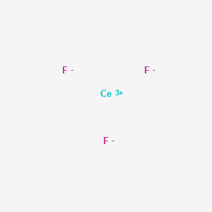 Chemical structure of Cerium fluoride