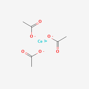Chemical structure of Cerium triacetate