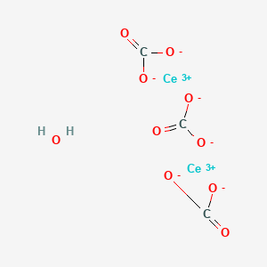 Chemical structure of Cerium(III) carbonate hydrate