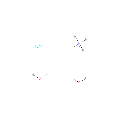 Chemical structure of Cerium(IV) ammonium sulfate dihydrate