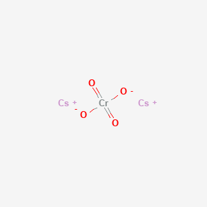 Chemical structure of Cesium chromate(VI)