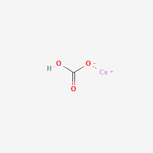 Chemical structure of Cesium bicarbonate