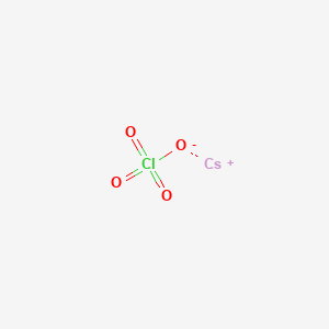 Chemical structure of Cesium perchlorate