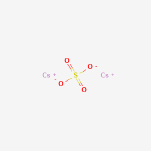 Chemical structure of Cesium sulfate