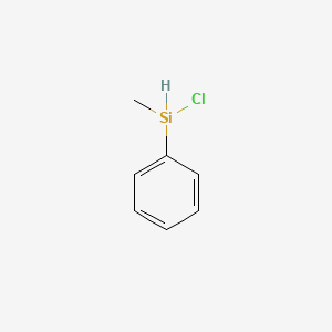 Chemical structure of (Chloromethylsilyl)benzene