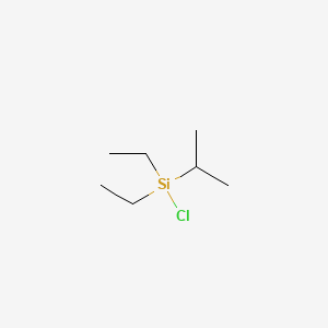 Chemical structure of Chlorodiethylisopropylsilane