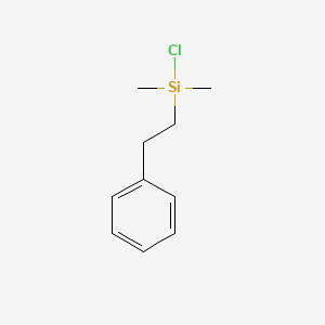Chemical structure of Phenethyldimethylchlorosilane