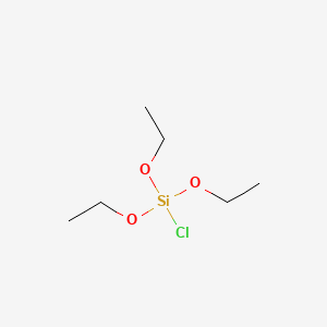 Chemical structure of Chlorotriethoxysilane