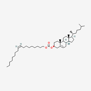 Chemical structure of Cholesterol oleyl carbonate