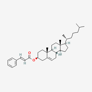 Chemical structure of Cholesteryl cinnamate