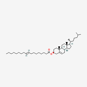 Chemical structure of Cholesteryl elaidate