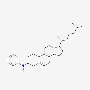 Chemical structure of Cholesterylaniline