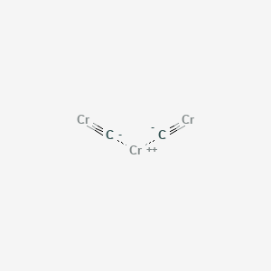 Chemical structure of Chromium carbide