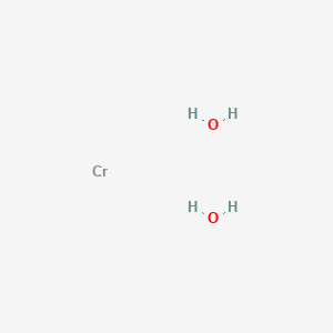 Chemical structure of Chromium dioxide