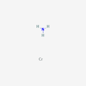 Chemical structure of Chromium nitride
