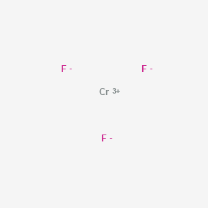 Chemical structure of Chromium(III) fluoride hydrate,97·00%