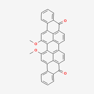 Chemical structure of CI Vat Green 1