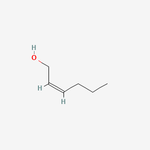 Chemical structure of cis-2-Hexen-1-ol