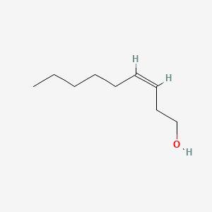 Chemical structure of Cis-3-nonen-1-ol