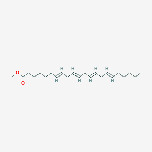 Chemical structure of 7,10,13,16-Docosatetraenoic acid, methyl ester