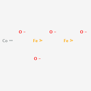 Chemical structure of Cobalt iron oxide