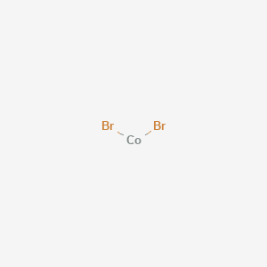 Chemical structure of Cobalt dibromide