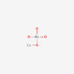 Chemical structure of Cobalt(II) molybdenum oxide, 99·9% (metals basis), Ni 0·5% max