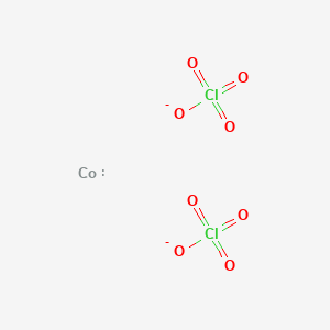 Chemical structure of Cobalt(II)perchloratehexa hydrate