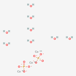 Chemical structure of Cobalt(II)phosphatehydrate