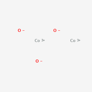 Chemical structure of Cobalt(III) oxide