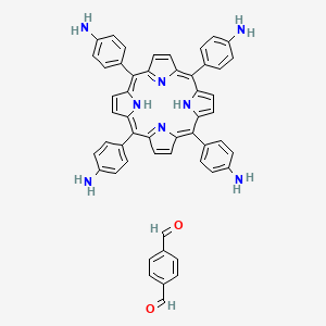 Chemical structure of COF-366