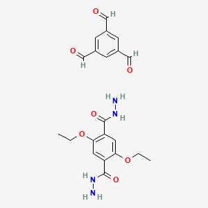 Chemical structure of COF-42