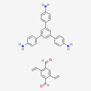 Chemical structure of COF-V