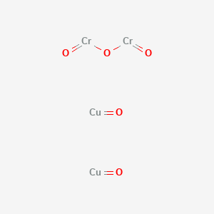 Chemical structure of Copper chromite