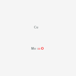 Chemical structure of Copper molybdate
