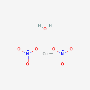 Chemical structure of Copper nitrate hydrate,99·99%