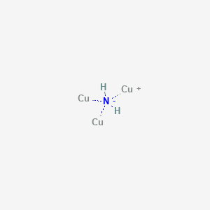 Chemical structure of Copper(I) nitride