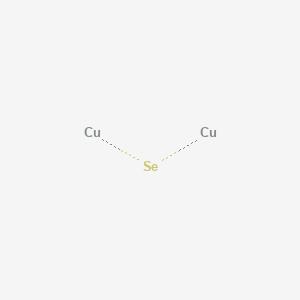 Chemical structure of Copper(i)selenide