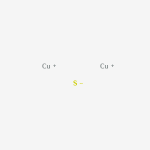 Chemical structure of Copper(I)sulfide