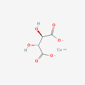 Chemical structure of Cupric tartrate
