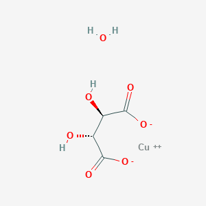 Chemical structure of Copper(II) tartrate hydrate,99·90%