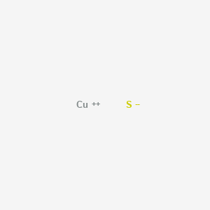 Chemical structure of Copper(II)sulfide