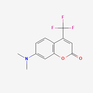 Chemical structure of Coumarin152