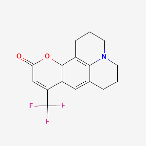 Chemical structure of Coumarin153