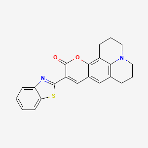 Chemical structure of Coumarin545