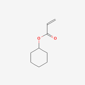 Chemical structure of Cyclohexyl acrylate