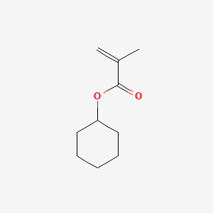 Chemical structure of Cyclohexyl methacrylate